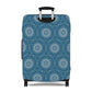 The Blue BoHo Luggage Cover