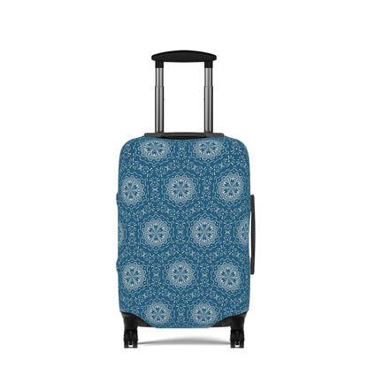 The Blue BoHo Luggage Cover