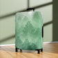 Carpathian Forest green pine landscape stretch luggage cover with layered misty trees