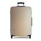 Moroccan Dune beige stretch luggage cover with sand-inspired gradient design fitted on suitcase