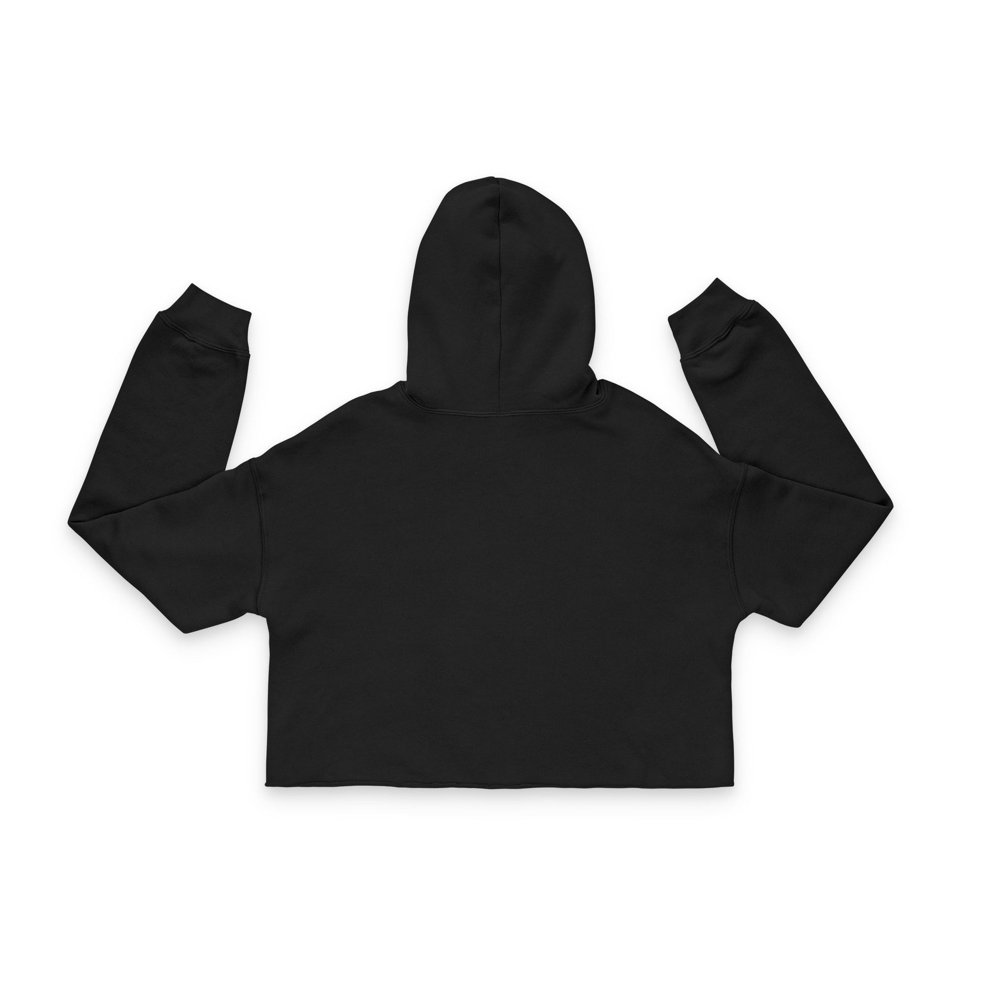 Global Icons women’s cropped hoodie featuring Rome Tokyo London New York graphic