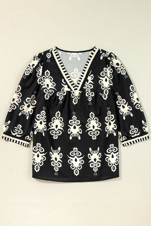 Nomad’s Journey Bohemian Blouse - Ethnic