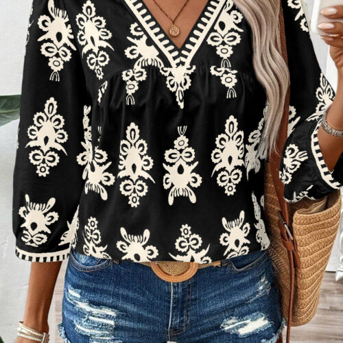 Nomad’s Journey Bohemian Blouse - Ethnic