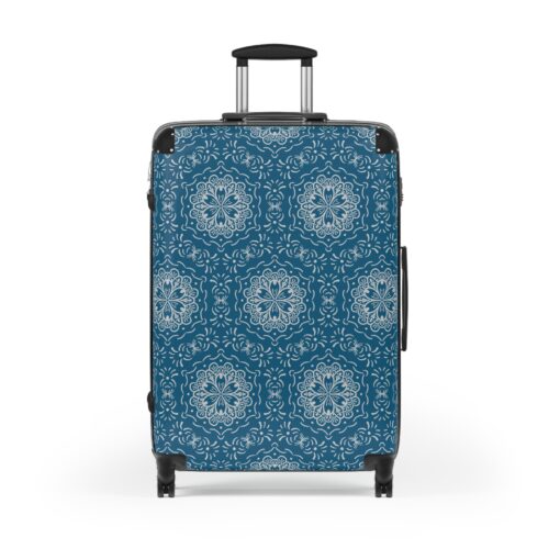 The Blue Boho Suitcase
