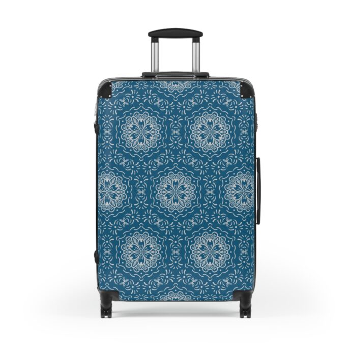 The Blue Boho Suitcase